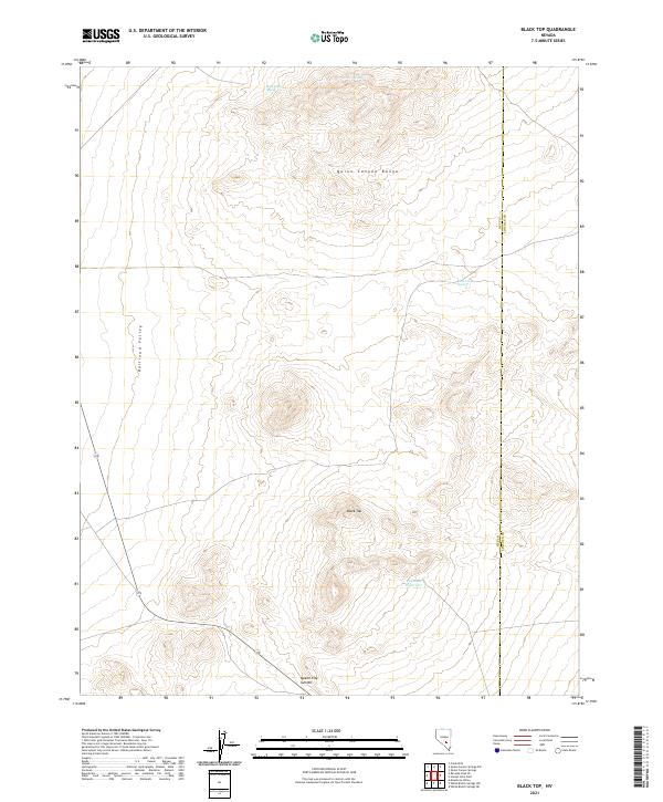 Black Top, NV — USGS 7.5-minute topo (2021)