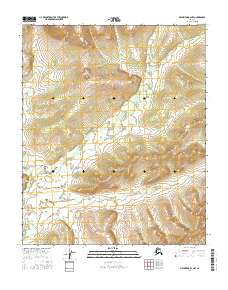 Melozitna B-4 NW, AK — USGS 7.5-minute topo (2016)