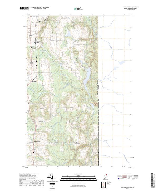 Easton Center, ME-NB — USGS 7.5-minute topo (2024)