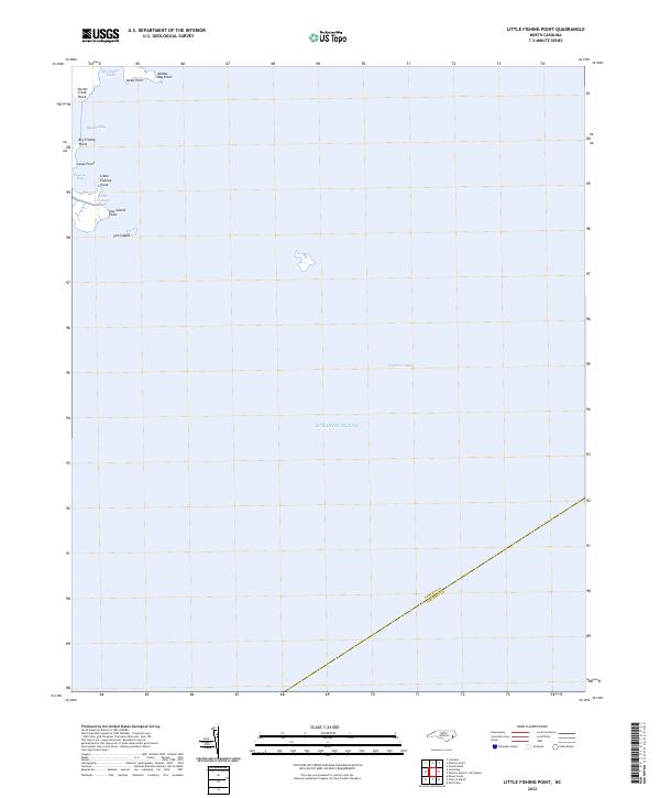 Little Fishing Point, NC — USGS 7.5-minute topo (2022)