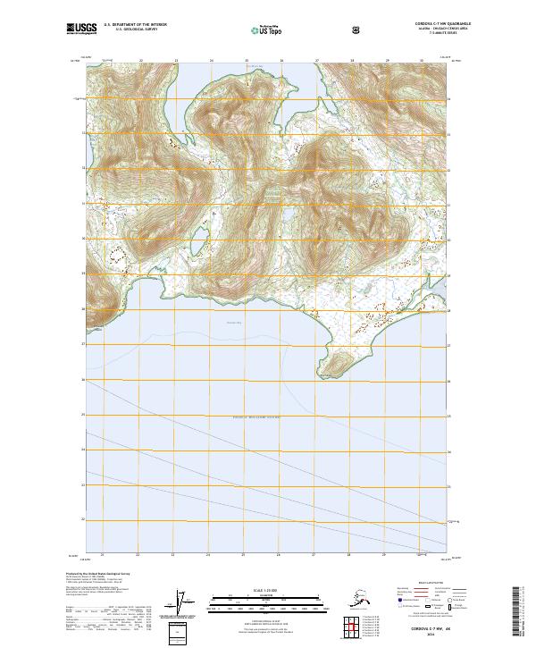 Cordova C-7 NW, AK — USGS 7.5-minute topo (2024)