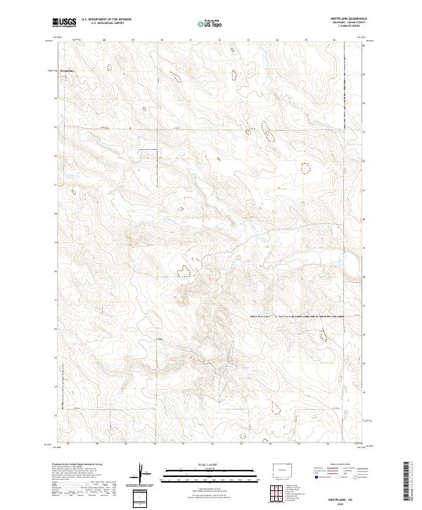 Westplains, CO — USGS 7.5-minute topo (2022)