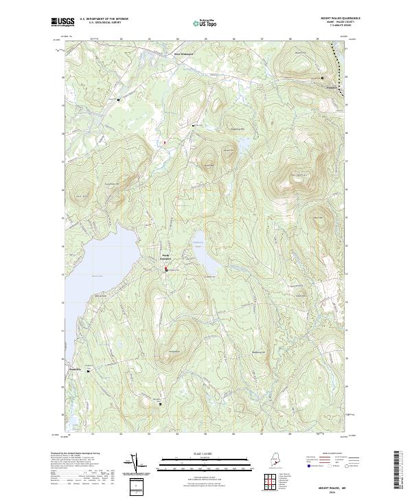 Mount Waldo, ME — USGS 7.5-minute topo (2024)