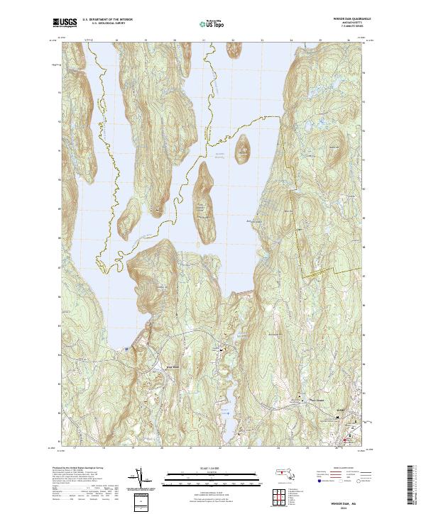 Winsor Dam, MA — USGS 7.5-minute topo (2024)