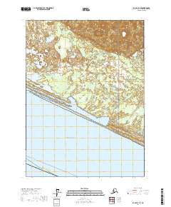 Icy Bay D-1 SE, AK — USGS 7.5-minute topo (2017)