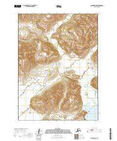 Chignik A-3 SW, AK — USGS 7.5-minute topo (2020)
