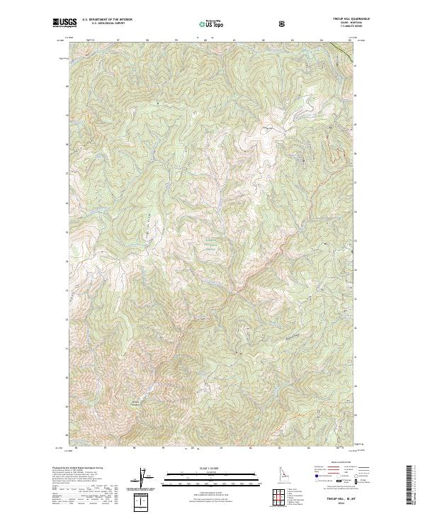Tincup Hill, ID-MT — USGS 7.5-minute topo (2024)