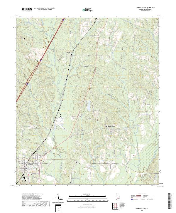 Georgiana East, AL — USGS 7.5-minute topo (2024)