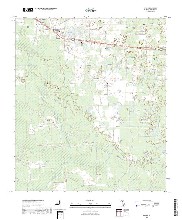 Eugene, FL — USGS 7.5-minute topo (2024)