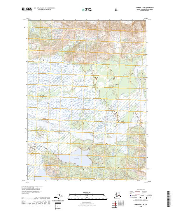 Cordova B-2 NE, AK — USGS 7.5-minute topo (2024)
