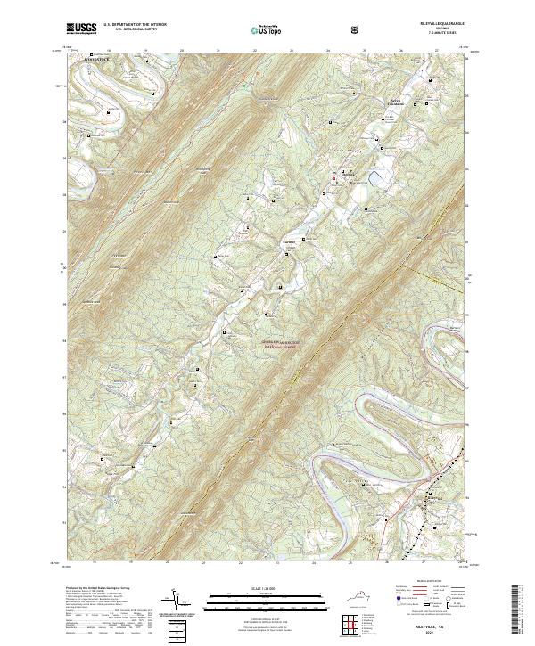 Rileyville, VA — USGS 7.5-minute topo (2022)