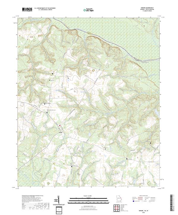 Girard, GA-SC — USGS 7.5-minute topo (2024)