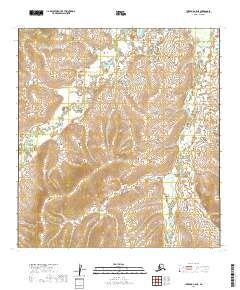 Iditarod C-6 NE, AK — USGS 7.5-minute topo (2019)