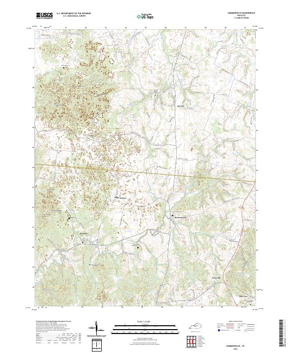 Hammonville, KY — USGS 7.5-minute topo (2022)