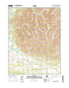 Survey Pass A-5 SE, AK — USGS 7.5-minute topo (2016)
