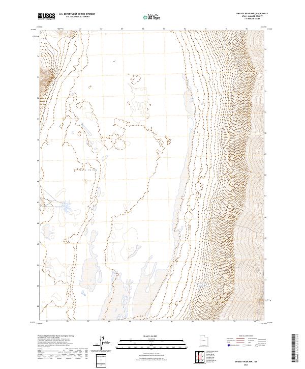 Swasey Peak NW, UT — USGS 7.5-minute topo (2023)