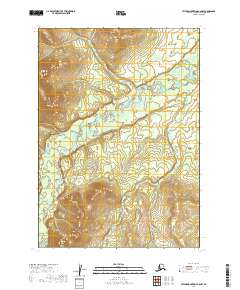 Taylor Mountains C-6 NW, AK — USGS 7.5-minute topo (2019)