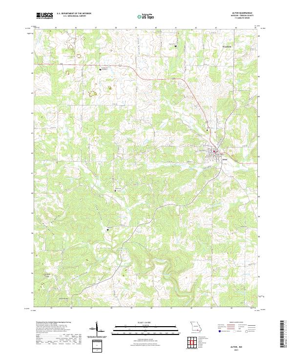Alton, MO — USGS 7.5-minute topo (2021)