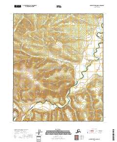 Charley River A-4 NW, AK — USGS 7.5-minute topo (2018)