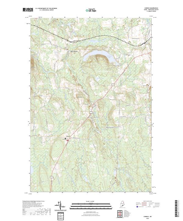Linneus, ME — USGS 7.5-minute topo (2024)
