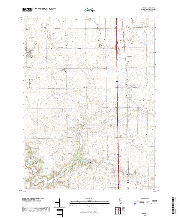 Benson, IL — USGS 7.5-minute topo (2024)