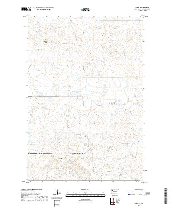 Sorum SE, SD — USGS 7.5-minute topo (2021)