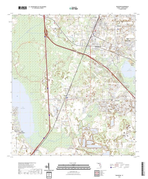 Wildwood, FL — USGS 7.5-minute topo (2024)