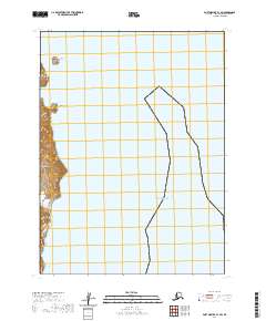 Port Moller B-1 SW, AK — USGS 7.5-minute topo (2020)