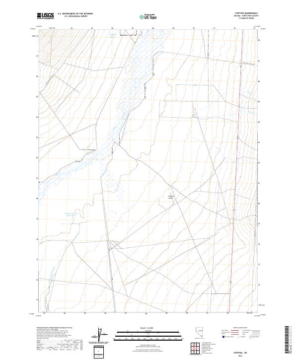 Steptoe, NV — USGS 7.5-minute topo (2021)