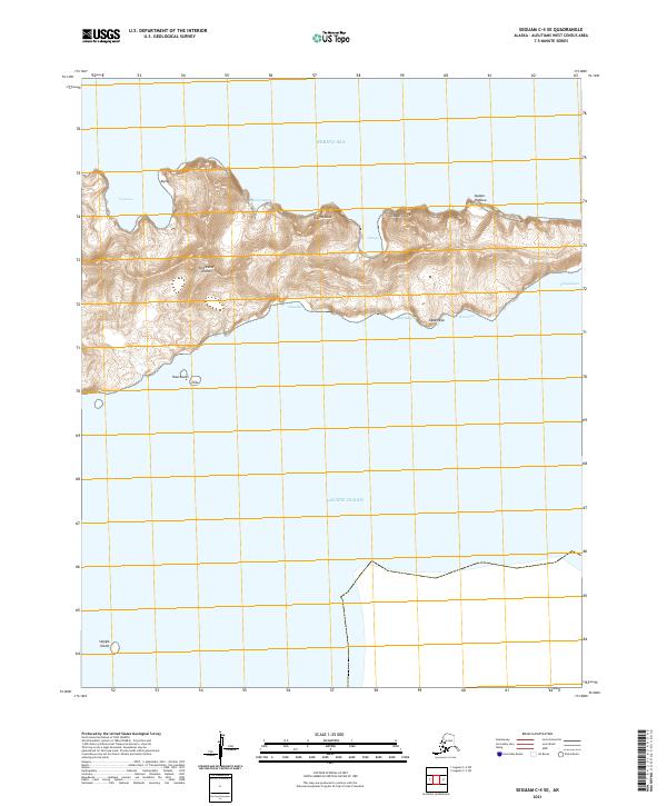 Seguam C-4 SE, AK — USGS 7.5-minute topo (2021)