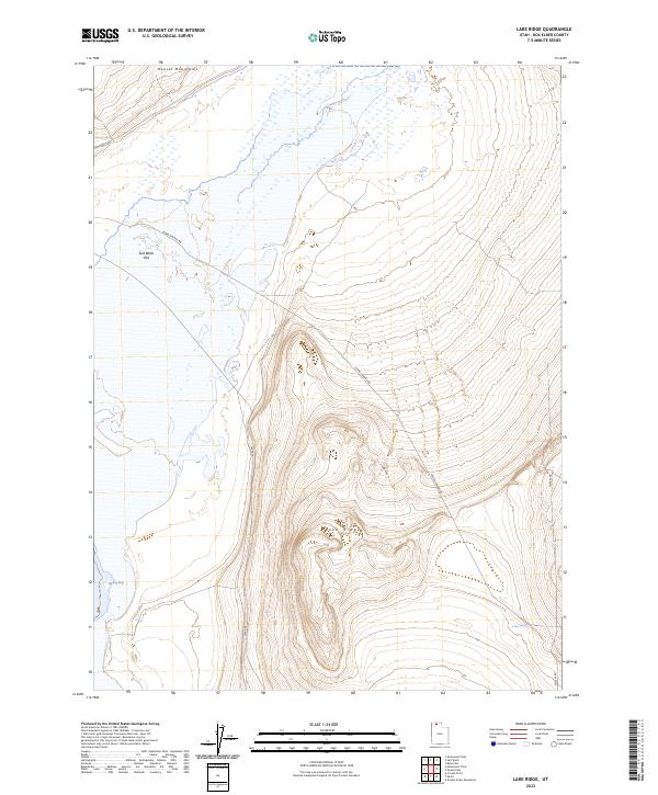Lake Ridge, UT — USGS 7.5-minute topo (2023)