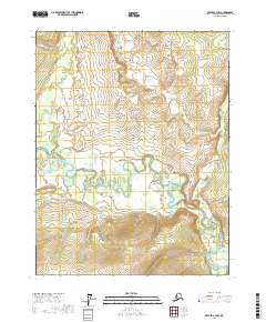 Beaver C-3 NW, AK — USGS 7.5-minute topo (2017)