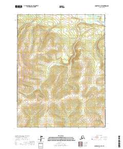 Chandalar A-2 SW, AK — USGS 7.5-minute topo (2017)