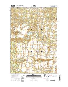 Tyonek D-3 SW, AK — USGS 7.5-minute topo (2016)