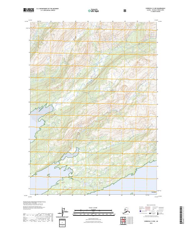 Cordova C-5 NW, AK — USGS 7.5-minute topo (2024)
