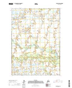 Bethel D-5 SW, AK — USGS 7.5-minute topo (2017)