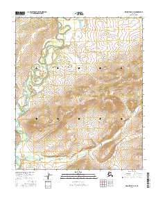 Melozitna B-4 SE, AK — USGS 7.5-minute topo (2016)
