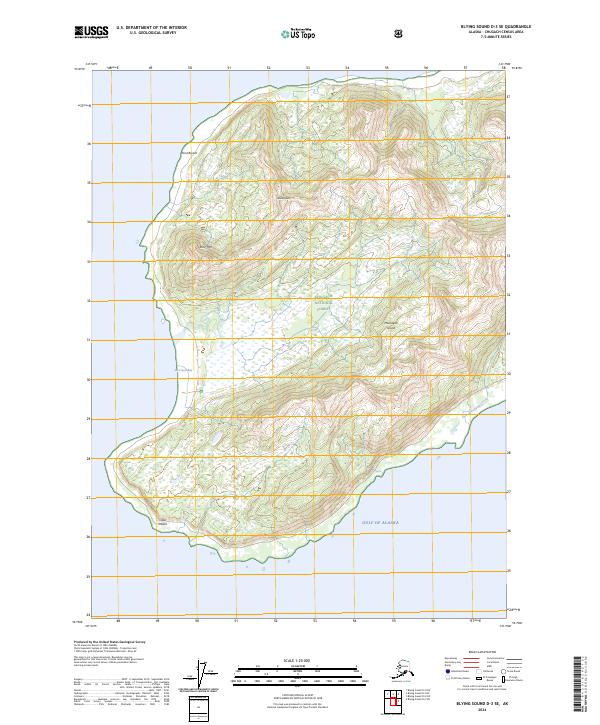 Blying Sound D-3 SE, AK — USGS 7.5-minute topo (2024)