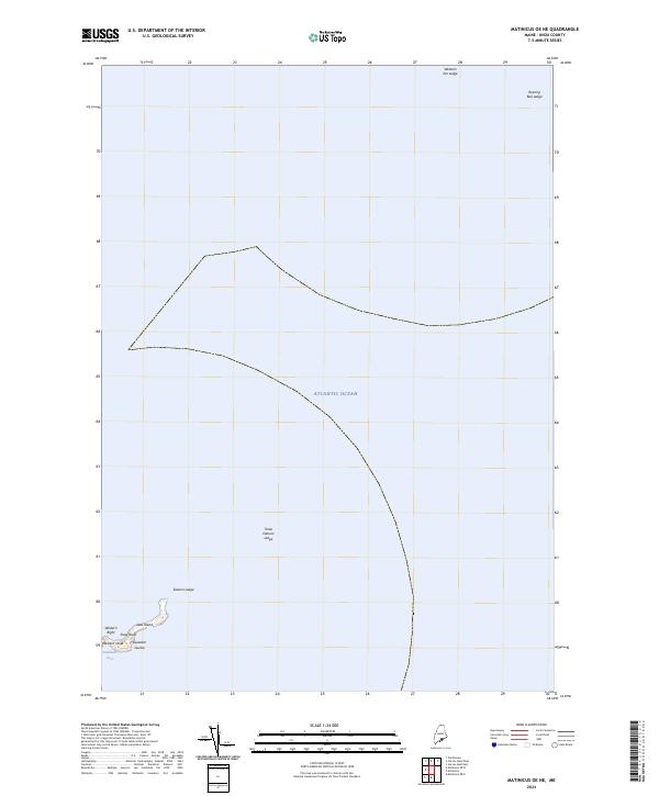 Matinicus OE NE, ME — USGS 7.5-minute topo (2024)