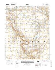 Wainwright A-1 SW, AK — USGS 7.5-minute topo (2014)