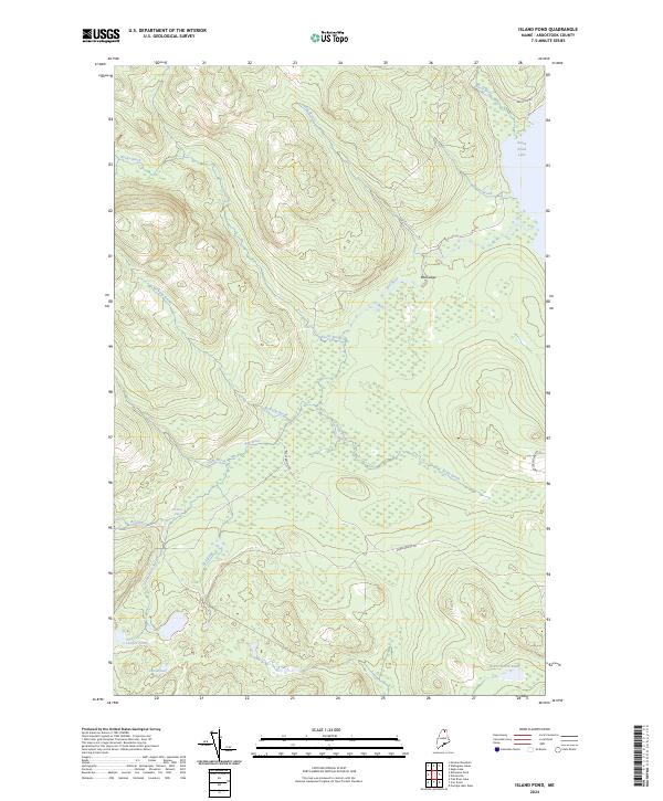 Island Pond, ME — USGS 7.5-minute topo (2024)