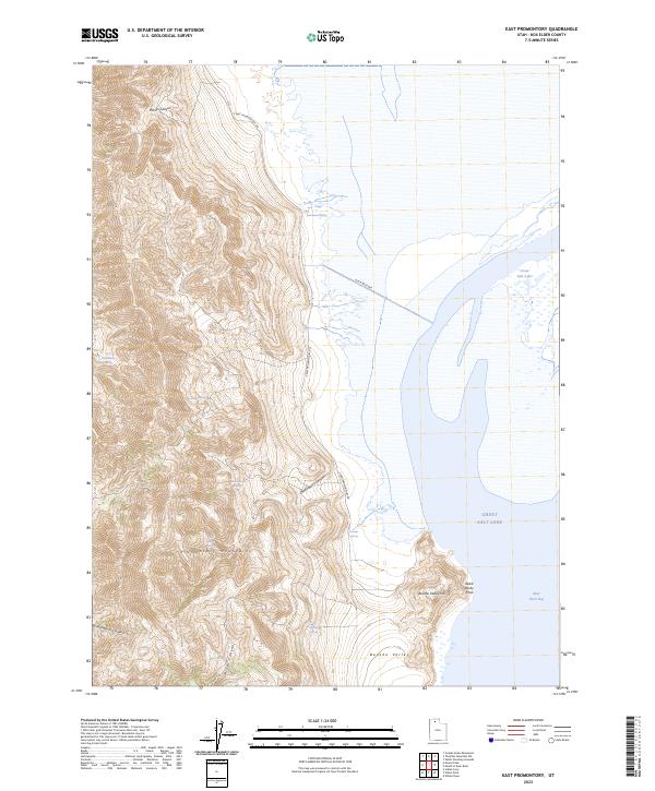 East Promontory, UT — USGS 7.5-minute topo (2023)