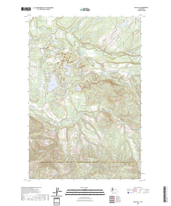 Bald Hill, WA — USGS 7.5-minute topo (2023)