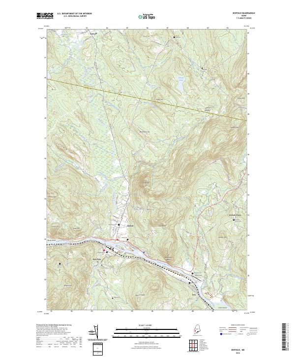 Dixfield, ME — USGS 7.5-minute topo (2024)