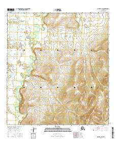 Ophir A-3 SW, AK — USGS 7.5-minute topo (2016)
