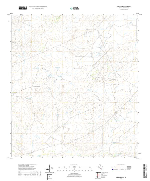 Cibolo Ranch, TX — USGS 7.5-minute topo (2022)