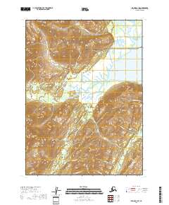 Iliamna D-1 SW, AK — USGS 7.5-minute topo (2018)