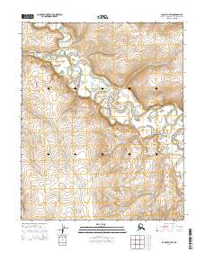 Candle D-3 SW, AK — USGS 7.5-minute topo (2014)