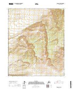 Tanana B-2 SE, AK — USGS 7.5-minute topo (2017)