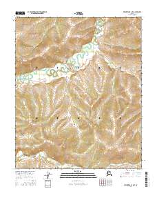 Melozitna B-1 NW, AK — USGS 7.5-minute topo (2016)